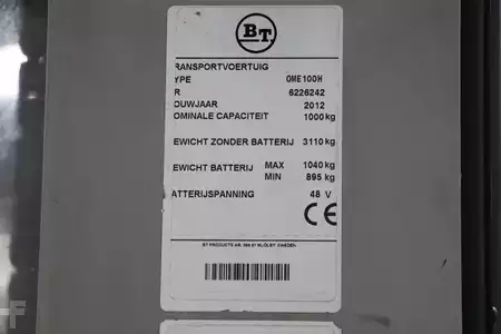 Vertical order pickers 2012  BT OME100H (4)