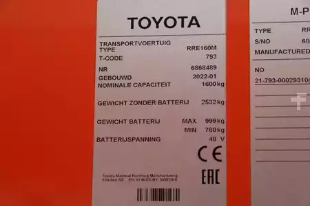 Chariots à mât rétractable 2022  BT RRE160M (4)