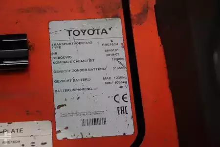 Chariots à mât rétractable 2019  BT RRE160H (4)