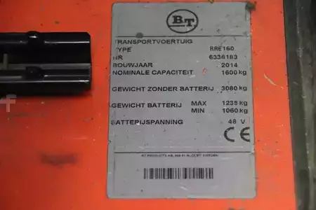 Chariots à mât rétractable 2014  BT RRE160 (4)