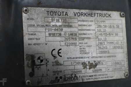 Elektrisk- 3 hjul 2015  Toyota 8FBET20 (4)