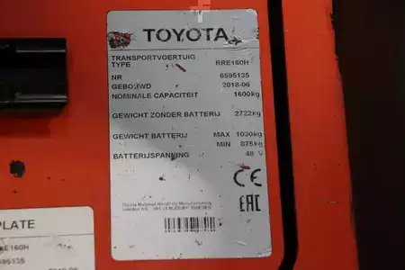 Chariots à mât rétractable 2018  BT RRE160H (4)