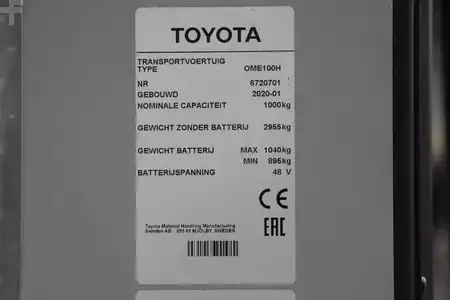 Vertical order pickers 2020  BT OME100H (4)