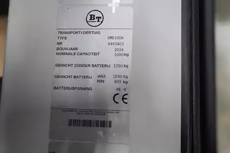 Vertical order pickers 2016  BT OME100H (2)