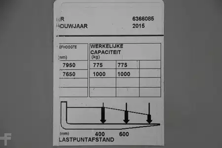 Vertical order pickers 2015  BT OME100H (5)