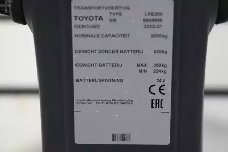 Transpalettes électriques 2022  BT LPE200 (4)