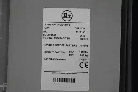 Vertical order pickers 2012  BT OME100H (4)