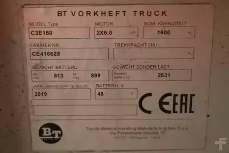 Elektryczne 3-kołowe 2019  BT C3E160 (4)