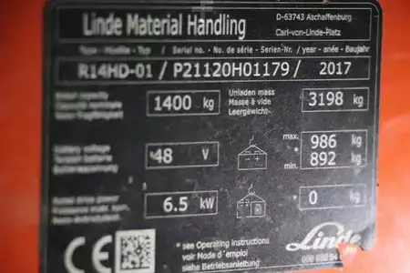 Työntömastotrukki 2017  Linde R14HD-01 (4)