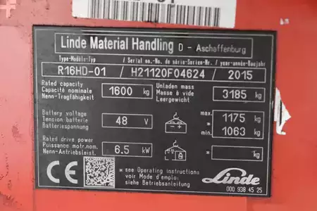 Työntömastotrukki 2015  Linde R16HD-01 (4)