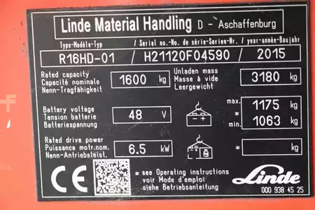 Työntömastotrukki 2015  Linde R16HD-01 (4)