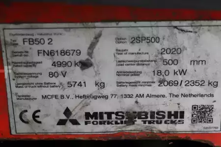 Electric - 4 wheels 2020  Mitsubishi FB50 2 (4)