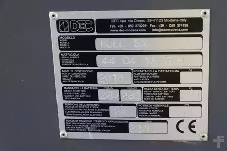 Tractor de arrastre 2018  DEC BULL SX (4)