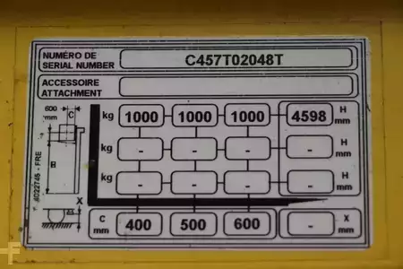 Préparateurs de commande verticaux 2019  Hyster K1.0L AC (5)