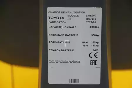 Låglyftare El 2022  Toyota LWE200 (4)