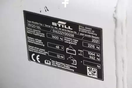 Elektrisk- 3 hjul 2021  Still RX20-16L (4)