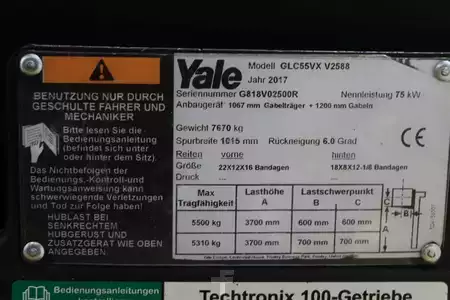 Chariots élévateurs GPL 2017  Yale GLC55VX (4)
