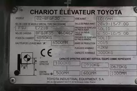 Gas truck 2015  Toyota 02-8FGF30 (4)