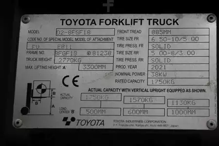 LPG heftrucks 2021  Toyota 02-8FGF18 (4)