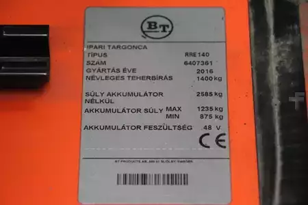 Reach Truck 2016  BT RRE140 (4)