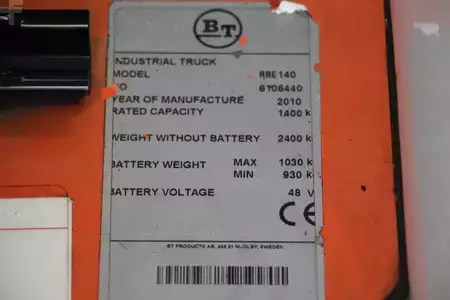 Reach Truck 2010  BT RRE140 (4)