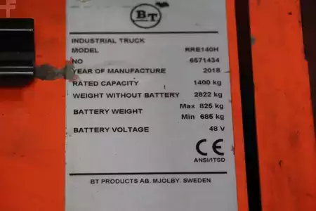Schubmaststapler 2018  BT RRE140H (4)