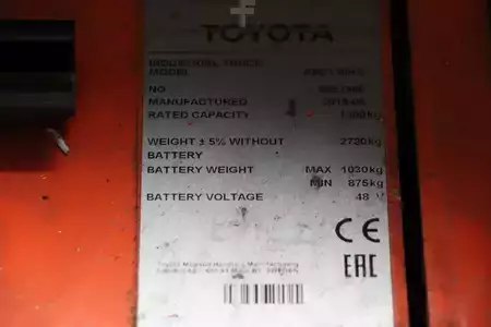 Carretilla retráctil 2019  Toyota RRE140HC (4)