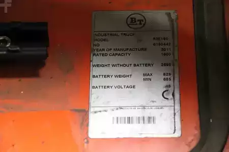 Schubmaststapler 2011  BT RRE160 (2)