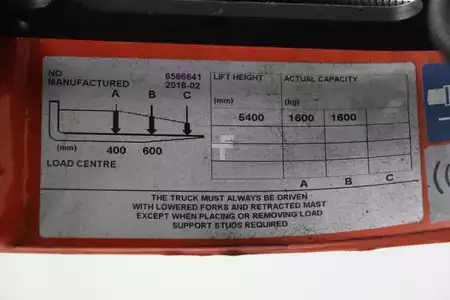 Carretilla retráctil 2018  Toyota RRE160H (5)