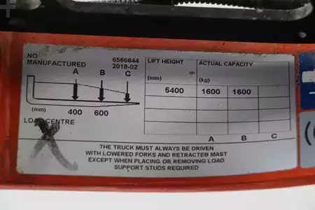 Carretilla retráctil 2018  Toyota RRE160H (5)