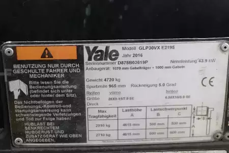 LPG heftrucks 2016  Yale GLP30VX (4)