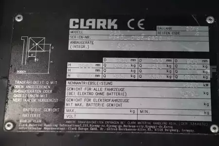 Gas gaffeltruck 2016  Clark C60L (2)