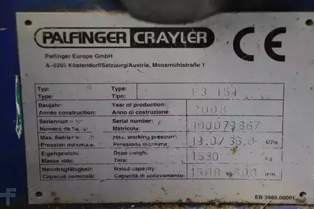Závěsné vysokozdvižné vozíky 2008  Palfinger F3 151 (4)
