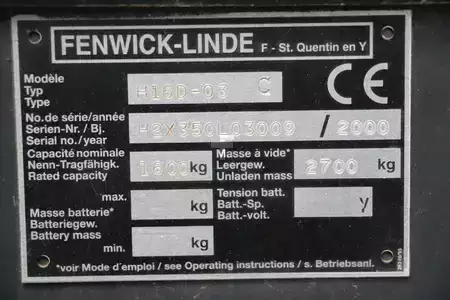 Dieselstapler 2000  Linde H16D-03 (2)