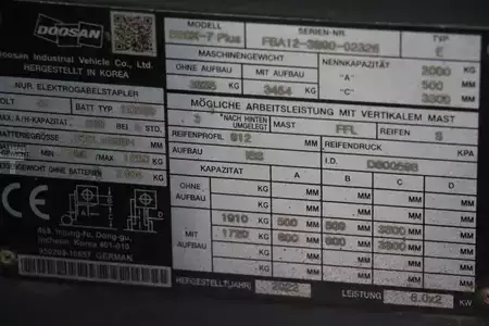 El Truck - 4-hjul 2022  Doosan B20X-7 Plus (4)