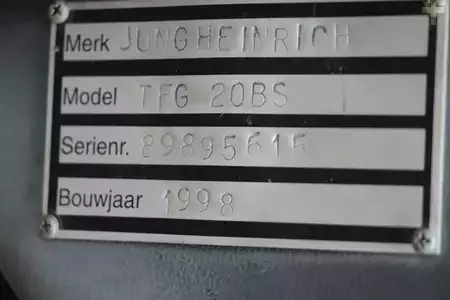 LPG Forklifts 1998  Jungheinrich TFG 20BS (2)