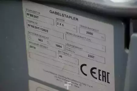 Eléctrico - 3 rodas 2018  Toyota 8FBE20T (4)