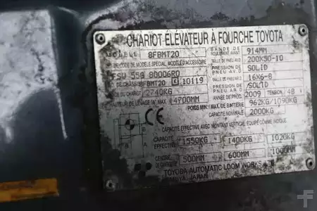 Elektro čtyřkolový VZV 2009  Toyota 8FBMT20 (4)