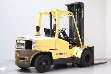 Carretilla elevadora diésel 2002  Hyster H5.50XM (2)