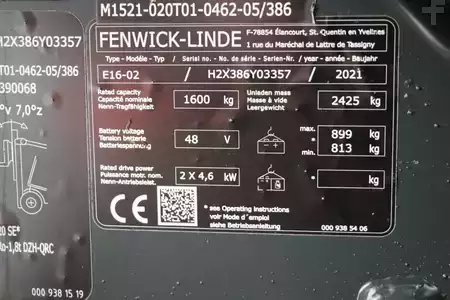 El truck - 3 hjulet 2021  Linde E16-02 (4)