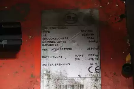 Työntömastotrukki 2014  BT RRE160E (4)