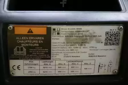 Elektro čtyřkolový VZV 2019  Hyster E3.0XN (4)