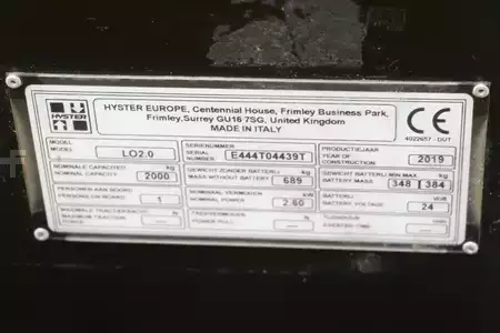 Recogepedido horizontal 2019  Hyster LO2.0 (4)