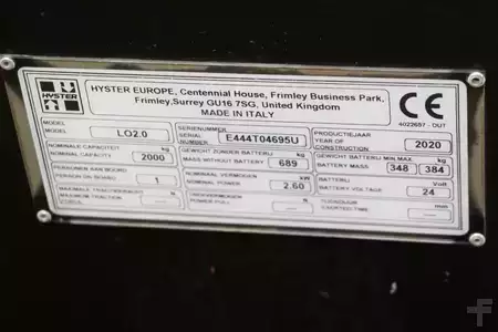 Recogepedido horizontal 2020  Hyster LO2.0 (4)