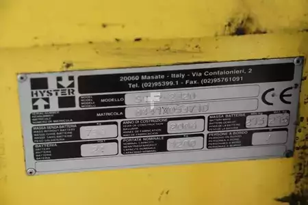 Apilador eléctrico 2006  Yale S1.2 (4)