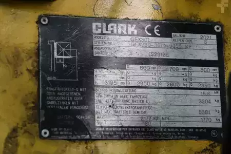 Electric - 4 wheels 2021  Clark GEX30L (4)