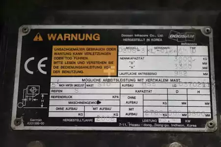 Dieselový VZV 2006  Doosan D30S-3 (4)