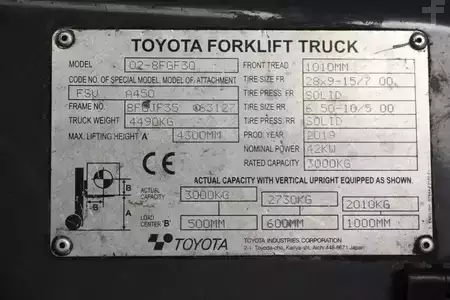 LPG heftrucks 2019  Toyota 02-8FGF30 (4)