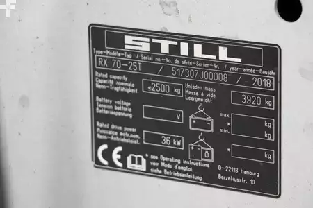 Empilhador a gás 2018  Still RX70-25T (4)