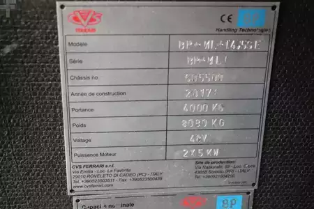 Čtyřcestný vysokozdvižný vozík 2017  CVS Ferrari BM-ML-T4.5SE (4)